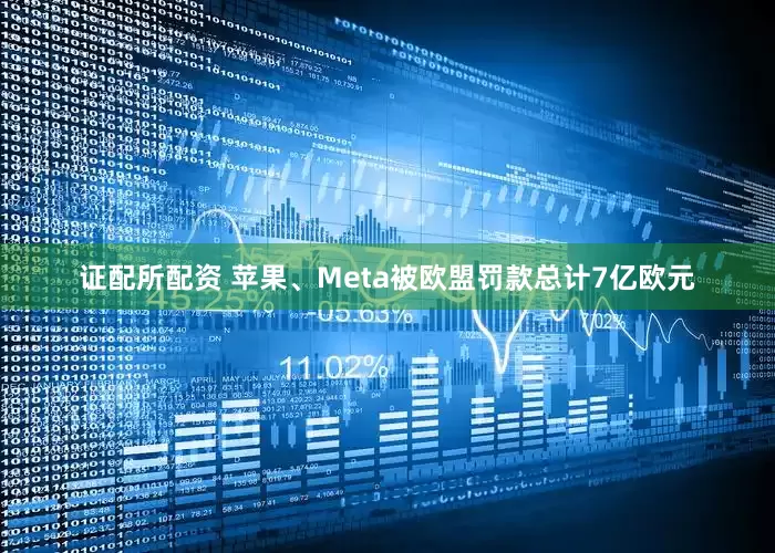 证配所配资 苹果、Meta被欧盟罚款总计7亿欧元