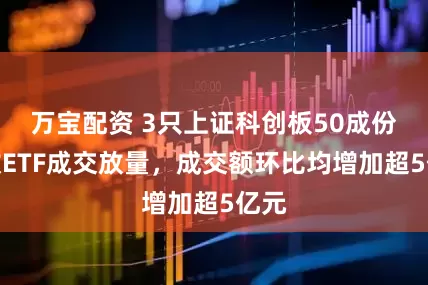 万宝配资 3只上证科创板50成份指数ETF成交放量，成交额环比均增加超5亿元